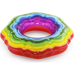 Bestway Rainbow Ribbon Φουσκωτή Σαμπρέλα Θαλάσσης 117cm 36163