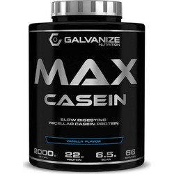 Galvanize Nutrition Max Casein Vanilla Πρωτεΐνη 2kg
