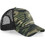 Beechfield Ανδρικό Καπέλο Jockey με Δίχτυ Snapback Υφασμάτινο Χακί B694