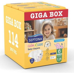 Septona Calm N' Care Πάνες No6 13-20kg 114τμχ