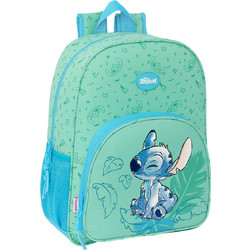 Safta Disney Stitch Aloha Σχολική Τσάντα Πλάτης Δημοτικού Τιρκουάζ 8412688557813