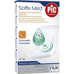 Pic Soffix Med Αποστειρωμένα Αυτοκόλλητα Επιθέματα 15x10cm 5τμχ