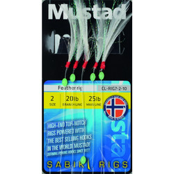 Mustad Cl-Rig No 4 Τεχνητό Δόλωμα Τσαπαρί 4