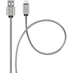 Forcell C236 Stainless USB-A to Lightning Cable 12W 1m Silver FOCB-274497