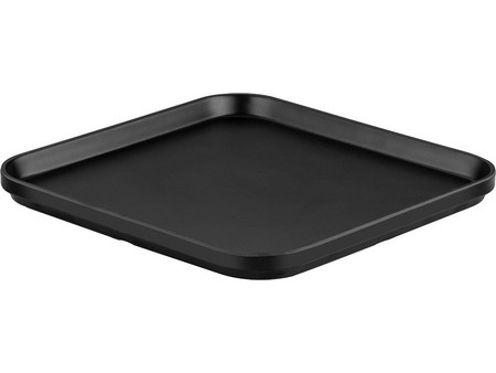 Espiel Πιάτο Φρούτου Μελαμίνης Ορθογώνιο Black Gravity Matt 26x26cm MLB2316K24-6