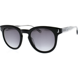 Lancel LA91005 C01 Ανδρικά Γυαλιά Ηλίου Τετράγωνα Κοκάλινα Μαύρα με Μαύρο Polarized Φακό