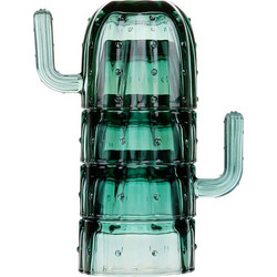 Alpina Ποτήρια Νερού Γυάλινα Κάκτος 240ml 4τμχ 7013379900000000