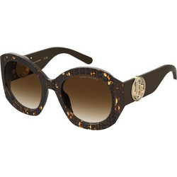 Marc Jacobs MARC722S 305HA Γυναικεία Γυαλιά Ηλίου Οβάλ Κοκάλινα Ταρταρούγα με Καφέ Polarized Φακό
