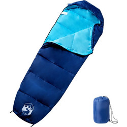 vidaXL Sleeping Bag Μονό 3 Εποχών Μπλε 94523