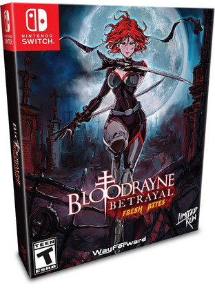 Bloodrayne Betrayal Fresh Bites Collector's Edition Nintendo Switch