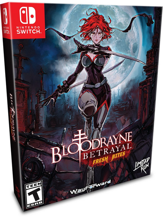 Bloodrayne Betrayal Fresh Bites Collector's Edition Nintendo Switch