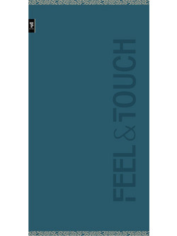 Feel & Touch Sunny Πετσέτα Θαλάσσης Πετρόλ 90x180cm
