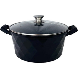 Cheffinger Diamond DIAC28S Κατσαρόλα Αλουμινίου Επίστρωση Μαρμάρου 28cm 6.5lt