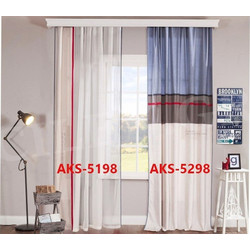 Cilek Παιδική Κουρτίνα με Τρέσα 160x240 ACC-5298 White Blue