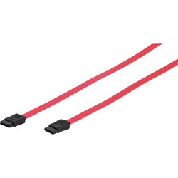 Vivanco CCS09 Καλώδιο Σκληρού Δίσκου 7-Pin SATA III to 7-Pin SATA III 0.9m Red