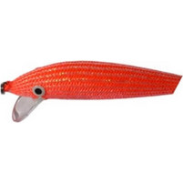 DTD Full Flash Glavoc Trolling Τεχνητό Δόλωμα Ψαράκι Φωσφοριζέ 9cm 12.5gr Red