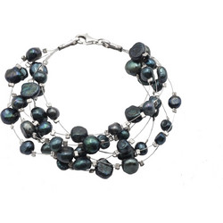 Silverline Γυναικείο Βραχιόλι από Ασήμι 925 με Πέρλα 0220031403