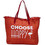 Choose Happy Υφασμάτινη Τσάντα Θαλάσσης Ώμου Αδιάβροχη Κόκκινη 32x59cm 0623067