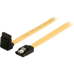 Valueline VLCP73260Y Καλώδιο Σκληρού Δίσκου 7-Pin SATA III to 7-Pin SATA III 1m Yellow