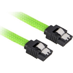 Sharkoon 4044951016679 Καλώδιο Σκληρού Δίσκου 7-Pin SATA III to 7-Pin SATA III 0.45m Green