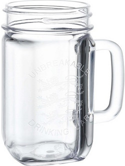 glassFORever Σετ Ποτήρια Νερού Πλαστικά 410ml 24τμχ 41CL