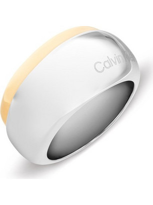 Calvin Klein Γυναικείο Δαχτυλίδι Βεράκι από Ατσάλι Ασημί 35000615