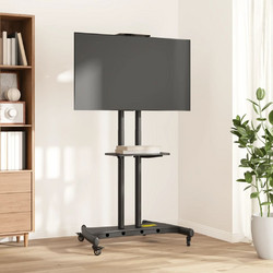 vidaXL 379578 Βάση Τηλεόρασης Δαπέδου Τροχήλατη 32"-70" έως 60kg