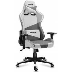 Huzaro Force 6.2 Καρέκλα Gaming Δερματίνης με Ρυθμιζόμενα Μπράτσα Λευκή Γκρι