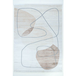 Ezzo Asti Χειροποίητο Χαλί Ορθογώνιο 200x250cm D149AH9 Cream