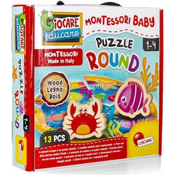 Lisciani Giochi Montessori Παζλ με Ζωάκια