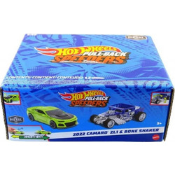 Mattel Hot Wheels Pull-Back Speeders 2022 Camaro ZL1 & Bone Shaker