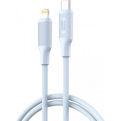 XO NB-Q265A USB-C to Lightning Cable 27W 1m Light Blue 6920680854998