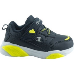 Champion Wave Παιδικά Sneakers με Φωτάκια Μαύρα Κίτρινα S32817-BS502