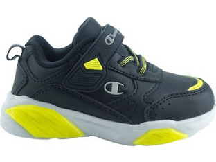 Champion Wave Παιδικά Sneakers με Φωτάκια Μαύρα Κίτρινα S32817-BS502