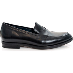 Damiani Ανδρικά Μοκασίνια Loafers Δερμάτινα Μαύρα 1511