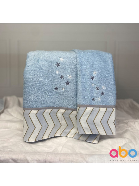 Abo Fox Σετ Βρεφικές Πετσέτες 2τμχ 3072-500