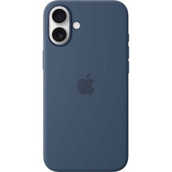 Apple Silicone MagSafe Back Cover Denim (iPhone 16 Plus)