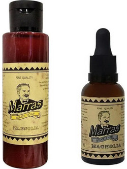 Marras Magnolia Beard Oil 30ml + Beard Shampoo 100ml