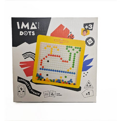 Imanix Μαγνητικό Παιχνίδι Δημιουργίας Πολύχρωμες Βούλες