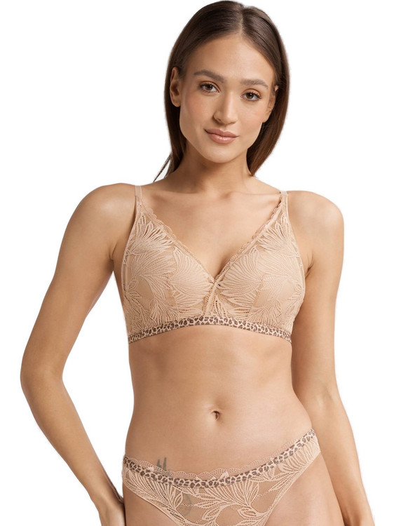Esotiq Bralette Push Up χωρίς Μπανέλα Nude 12067