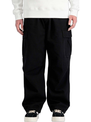Alpha Industries Ανδρικό Παντελόνι Φόρμας Μαύρο 146200-03