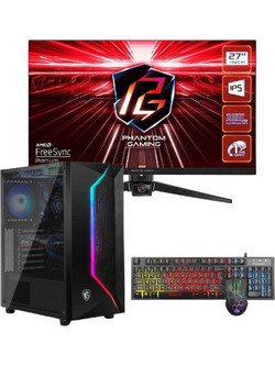 Vengeance Ghost-Q4 MSI Edition (Ryzen 5-7600/32GB/1TB SSD/Radeon RX 7800 XT 16GB/FreeDos) + ASRock PG27FF1A