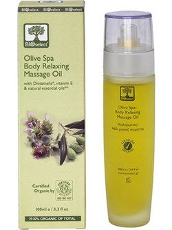 Bioselect Olive Spa Relaxing Λάδι Μασάζ 100ml