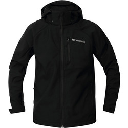 Columbia Cascade Ridge(TM) III Softshell Αθλητικό Ανδρικό Μπουφάν Χειμωνιάτικο Softshell Αδιάβροχο Αντιανεμικό Μαύρο 2090412-010