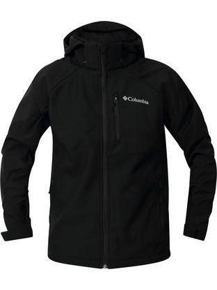 Columbia Cascade Ridge(TM) III Softshell Αθλητικό Ανδρικό Μπουφάν Χειμωνιάτικο Softshell Αδιάβροχο Αντιανεμικό Μαύρο 2090412-010