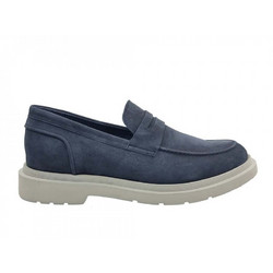 Kricket Ανδρικά Μοκασίνια Loafers Καστόρινα Navy Μπλε 1020