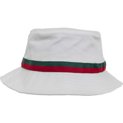 Flexfit Stripe Ανδρικό Καπέλο Bucket Υφασμάτινο Λευκό 5003S-01286