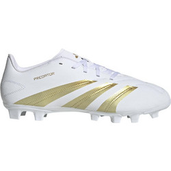 Adidas Predator Club FG IF6342 Ποδοσφαιρικά Παπούτσια με Τάπες Λευκά Χρυσά