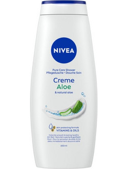 Nivea Creme Aloe Κρεμώδες Αφρόλουτρο 650ml