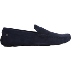 Jack & Jones Ανδρικά Μοκασίνια Loafers Καστόρινα Navy Μπλε 12203636